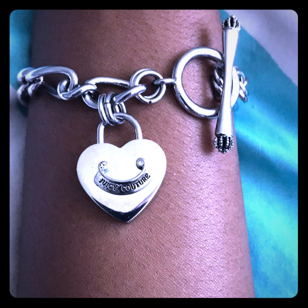 Juicy Couture Silver Charm Bracelet